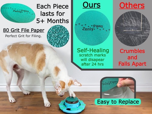 Nail File Toy, Dog Scratch Pad for Nails, Dog Nail Scratch Board, Scratching ... - Picture 5 of 6