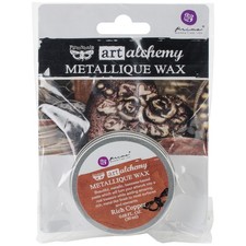 Finnabair Art Alchemy Metallique Wax .68 Fluid Ounce-Rich Copper - AAMW-63989