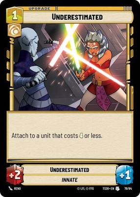 x3 Underestimated U Star Wars Twin Suns M/NM