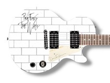 David Gilmour Signed Pink Floyd The Wall Les Paul Epiphone Guitar JSA COA