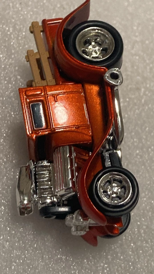 Оранжевые направляющие для кузова грузовика модели Ford A 2002 Funline Muscle Machine 29 футов отдельно - Изображение 4 из 4