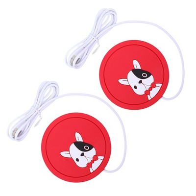  2 stücke Kaffee Milch Tee Becher Heizung USB Heat Preservation Kaffee Becher