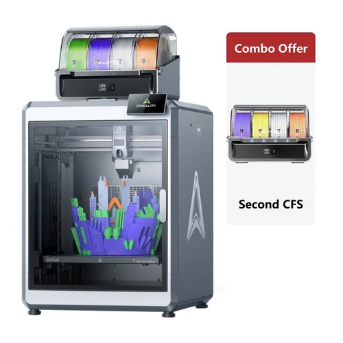 【Bundel】Creality K2 Plus Combo 3D Printer 600mm/s Multi-Color Printing w/CFS