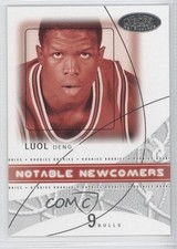 2004-05 Hoops Hot Prospects Notable Newcomers Luol Deng #7NN 0b0