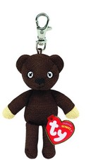 Ty Beanie Babies Clip Anhänger Mr. Bean Teddy Bär