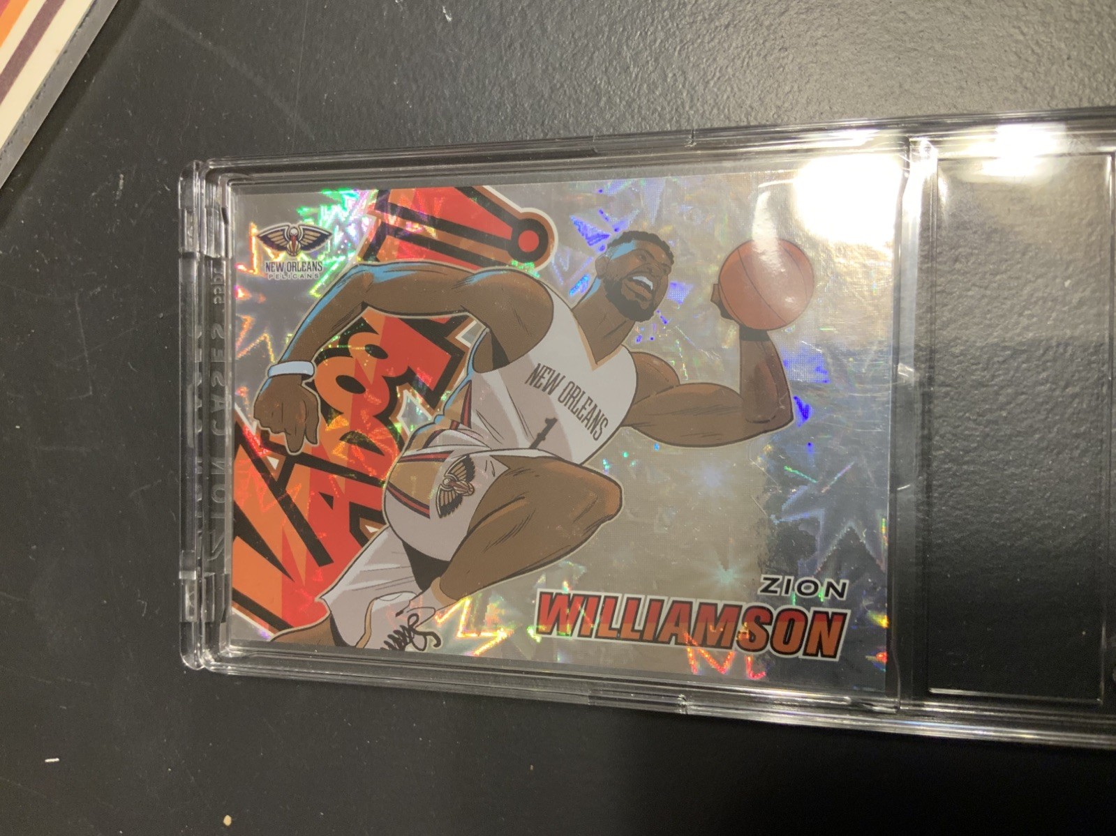 ZION WILLIAMSON- 2024-25 REVOLUTION #2 - HORIZONTAL KABOOM CASE HIT SSP PELICANS