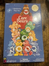 Vintage Style Kahootz CARE BEARS COLORFORMS PLAY SET 2019 Used