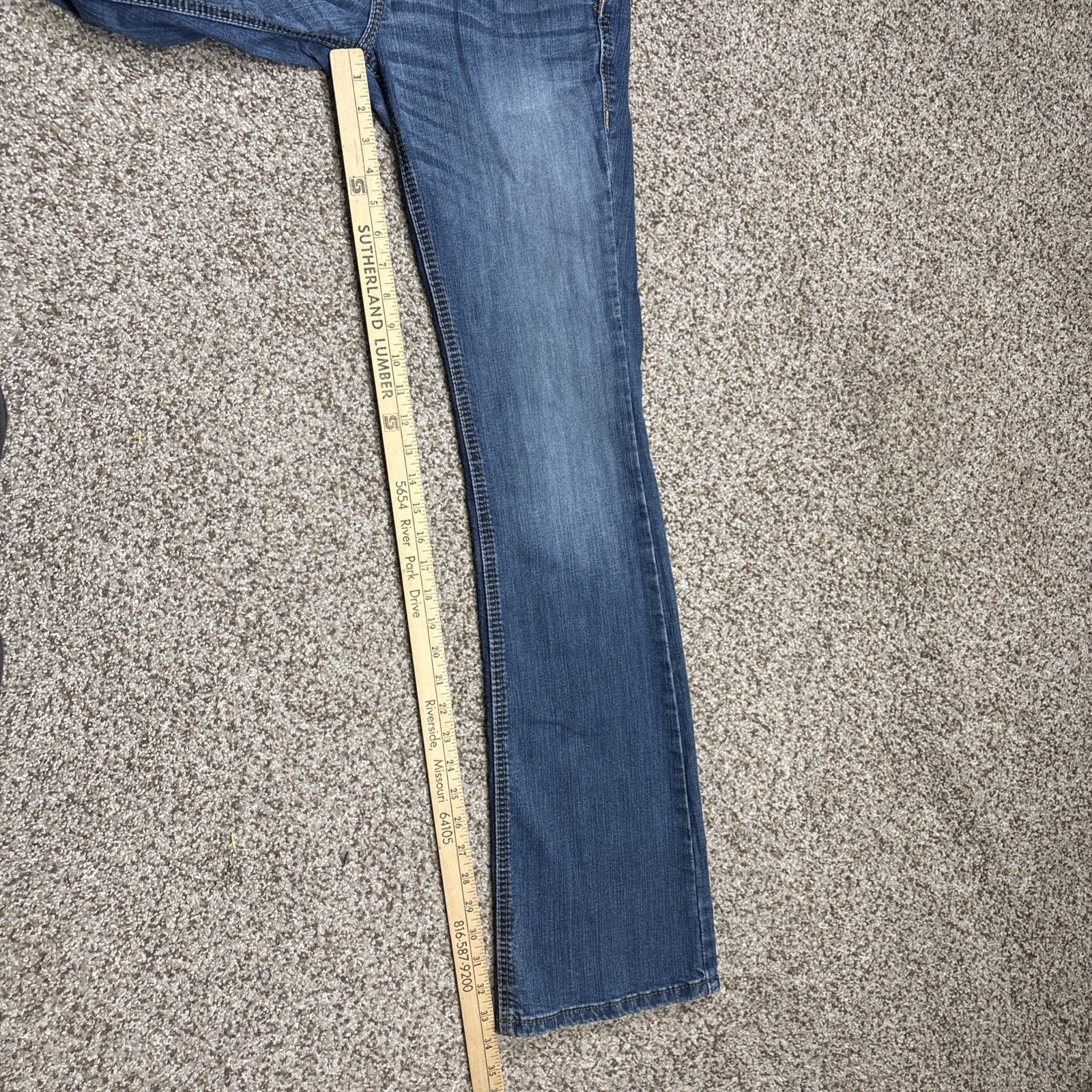 ARIAT REAL Boot Cut Jeans Women's 27 X 33.5 Perfect Rise Stretch Denim - View 11