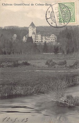 Luxembourg - COLMAR-BERG - Château Grand-Ducal - Ed. Emile Zenner