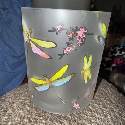 Frosted Fireflies Glass Tumbler