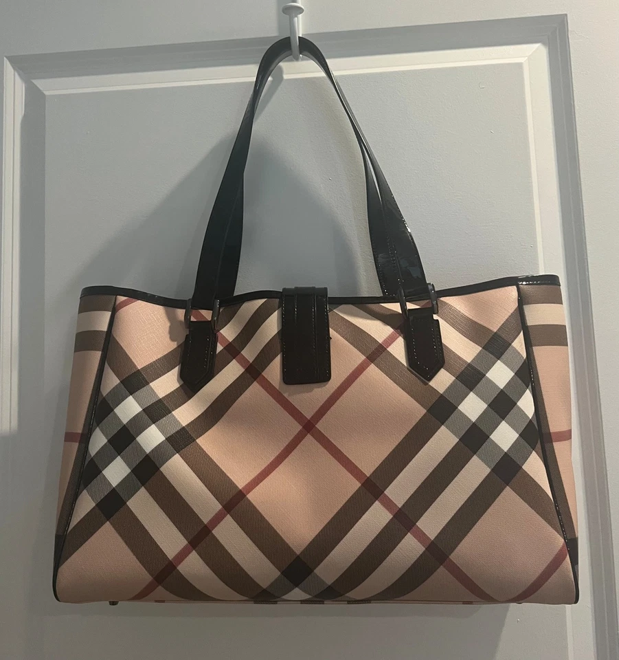 Burberry Diaper Tote Bag - Authentic - Image 2 of 4