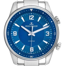 Jaeger LeCoultre Polaris Blue Dial Steel Mens Watch 841.8.37.S Q9008180 Card