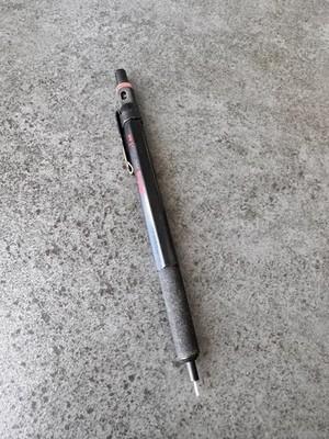 Rotring 600 0,35 mm schwarz Druckbleistift getestet funktioniert...