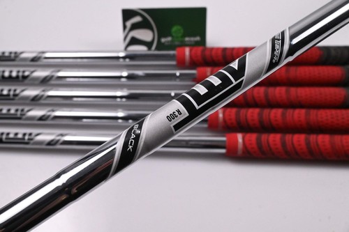 Titleist T350 Irons / 6-PW + 48 / Regular Flex True Temper AMT Black R300 Shafts - Picture 5 of 7