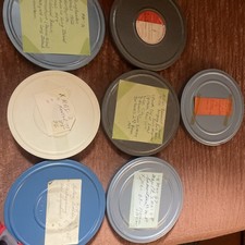 1952-1976 Vintage 8mm Film Qty 7 Canisters. Long Island. Bingham Trips