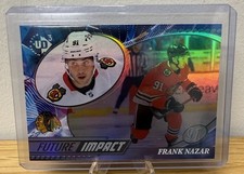 2024-25 Upper Deck UD3 Future Impact Frank Nazar Rookie RC - Blackhawks