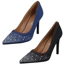 Scarpe Da Cerimonia Con Tacco Alto Anne Michelle Diamante - F9R0120