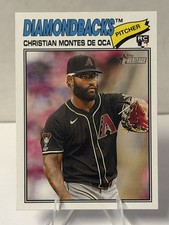 Christian Montes De Oca (RC) #205 Topps Heritage 2026 - Diamondbacks