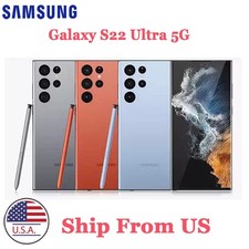 New Samsung Galaxy S22 Ultra 5G S908U 128GB Fully Unlocked GSM CDMA Smartphone