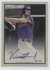 2019 Bowman Heritage Chrome Prospect Refractor 46/99 Vince Fernandez Auto 1u6