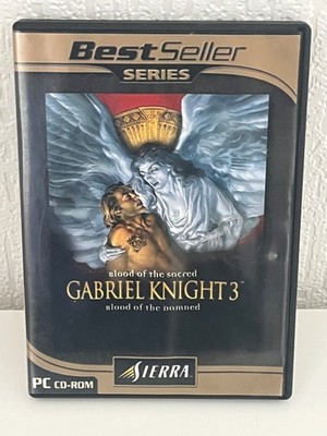 Gabriel Knight 3 - Point & Click Adventure Spiel für PC CD-ROM - komplett - sehr guter Zustand