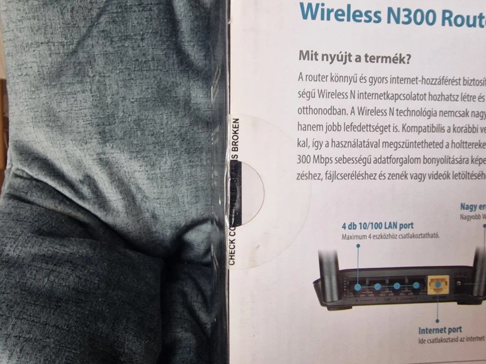 D-Link Wireless N300 Router DIR-605L/HU 300Mbps 2,4GHz G119 - Bild 4 von 4