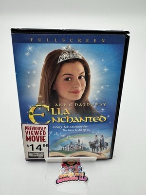 Ella Enchanted DVD Fullscreen Anne Hathaway