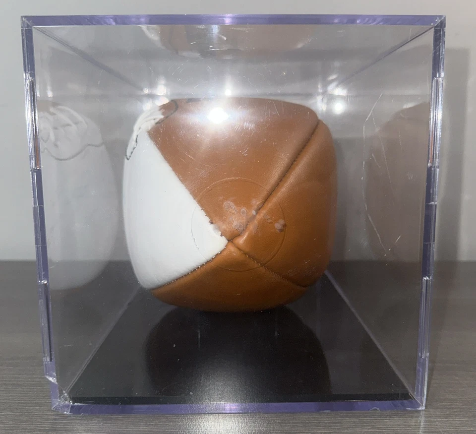 Johnny Unitas Signed Football & Enscibed HOF 79 JSA Authenticated in 2007 - Image 3 of 4