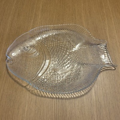 Pasabahce Glas Fischplatte Servierplatte 34x24x2cm aus der Türkei