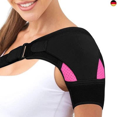 CTDMJ Schulterbandage für Frauen, Verstellbare Doppelte Unterstützung am S