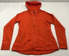 Eddie Bauer Hoodie Womens Medium Orange Full ...