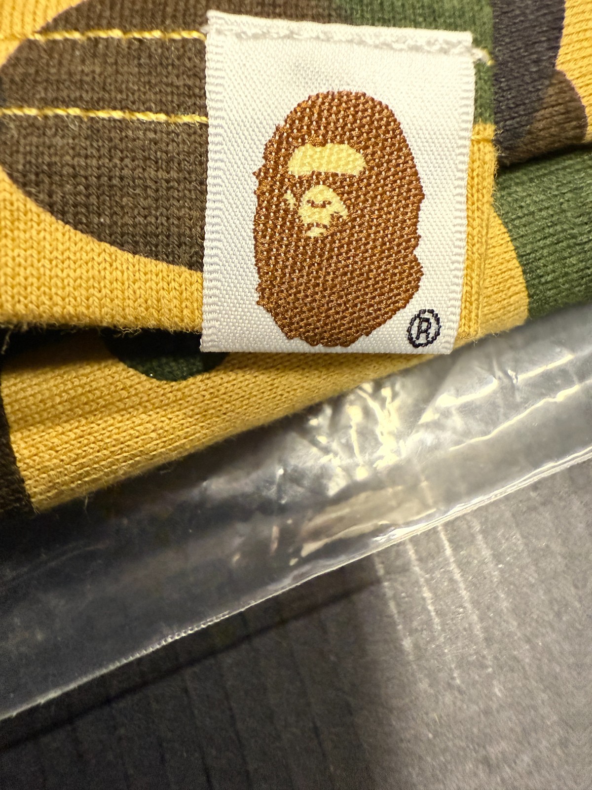 A Bathing Ape BAPE 1st Yellow Camo Point Tee T-Shirt SIZE 2XL XXL - NEW IN BAG thumbnail 6