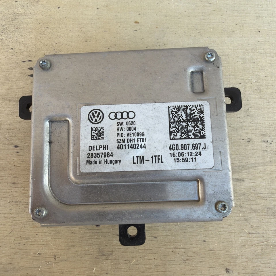 2013-2015 奥迪 A4 A5 A6 Q5 日间运行灯模块,4G0907697D,正品原始设备制造商 — 第 3/4 张图片