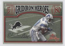 2004 Fleer Sweet Sigs Gridiron Heroes Charles Rogers #24GH 1u6