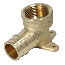 2 PCS 1 Inch Pex A x 1 Inch Female NPT Drop Ear Elbow F1960 29-6-8 2XX Tool