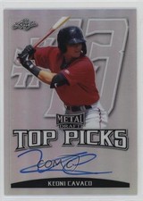 2019 Leaf Metal Draft Top Picks 40/50 Keoni Cavaco #TP-KC1 Auto s1i