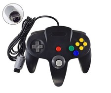 Controller Manette N64 filaire pour Nintendo 64 - Noir