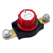 Side Post Battery Disconnect Switch, 12-48V Car Battery Kill Switch, On/Off 275A