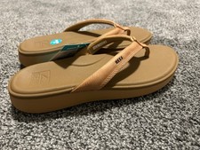 REEF Women's Cushion Cloud Slip On Thong Platform Sandals NEW