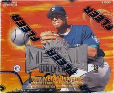 1997 Metal Universe MLB Baseball Trading Cards PYO Singles Base/Rookie/Inserts