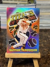 2026 Topps Series 1✨Titans Of The Game✨#TOG-4 Gunnar Henderson - Orioles 