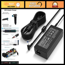 65W AC Power Adapter for HP Envy 13 15 17 X360 - Charger Supply Cord, Compatible