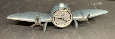 Sarsaparilla Deco Designs デスククロック　アールデコ VINTAGE Sarsaparilla Solid Brass Airplane Propeller Quartz Desk
