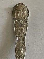Seven Falls Colorado Sterling Vintage Collectible Souvenir Spoon