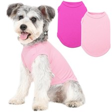 2 Pack Dog Clothes for Small Dogs Summer Dog Shirt Vest Girl Boy Lightweight ...
