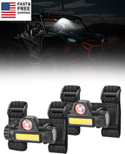 UTV Dome Light   Rechargeable UTV Cage Roof Lights, Universally Fit Polaris Can