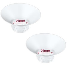 IVARONAL Flange Insert 2PCS 21mm Compatible with Momcozy M9/M6/M5/S12 Pro/V1