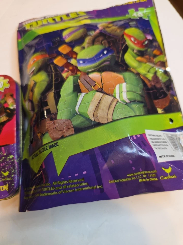 Lote de 3 rompecabezas Tortugas Ninja Adolescentes Mutantes Foto 4 de 4
