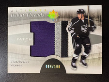 2011-12 Ultimate Collection Slava Voynov Debut Threads Patches /100 #DT-VV