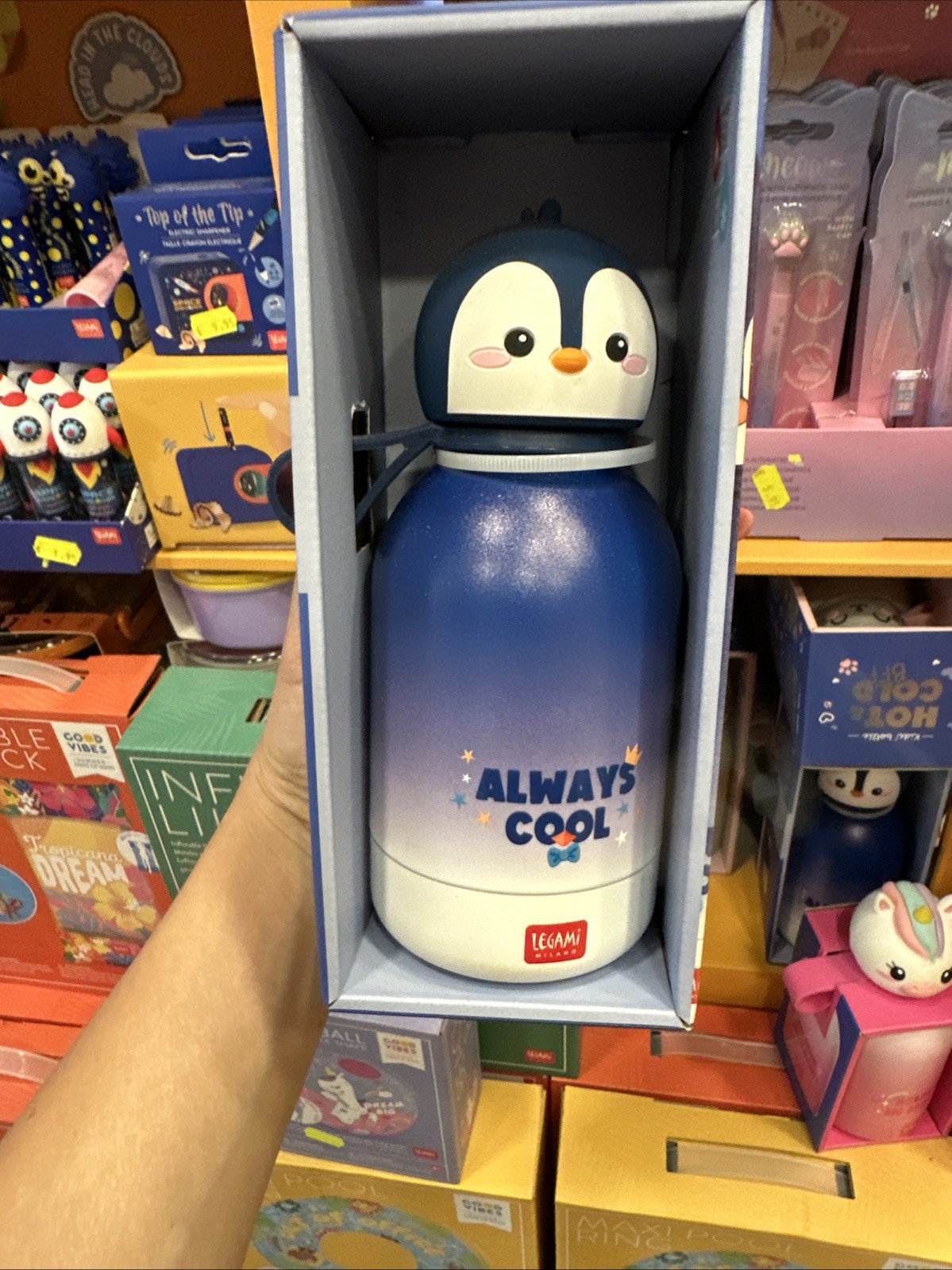 BORRACCIA TERMICA 310 ML. PENGUIN LEGAMI